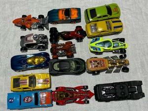 Group of hot wheels made in Taiwan