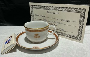 Italian lines cup and saucer