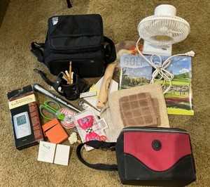 Various group of housewares, coolers