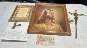 Group of various religious items