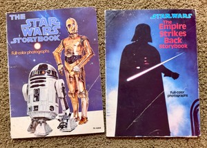 Vintage Star Wars SToryBook The Empire Strikes Back Scholastic Soft Cover