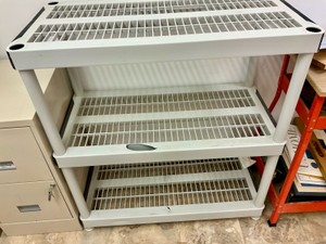 Small Plastic 3 Tier shelf