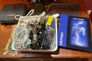 Large lot Group Electrical Cords Computer Cords box lot