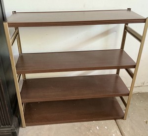 4 tiered metal shelf