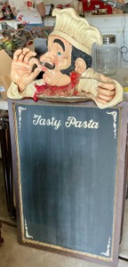 Chef chalkboard
