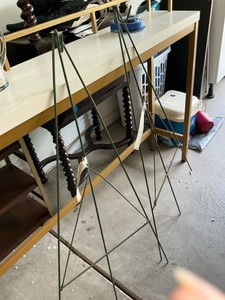 Metal plant stand holders