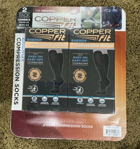 Copper fit compression socks