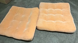 2 seat cushions