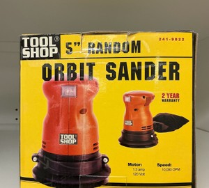 Tool shop orbit sander
