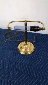brass desk lamp