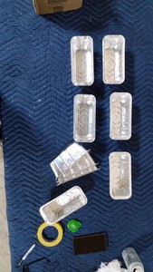 tinfoil bread pans
