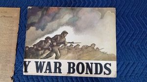 War Bonds pic and and Declaration of Independence print
