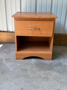 Nightstand with single drawer