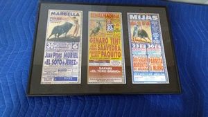 3 Bull fighting posters from different plazas - 2003
