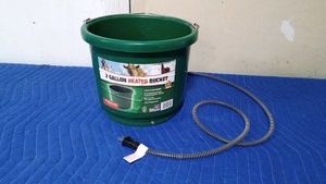 New heated bucket