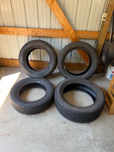 4 - Vehicles Tires - see description for sizes and type