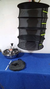 Vevor 16 manual bud leaf trimmer with drying bag and blade