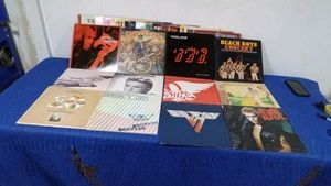 Lot of record albums