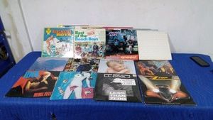 Lot of record albums