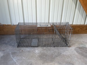 live animal trap manufactured by Havahart