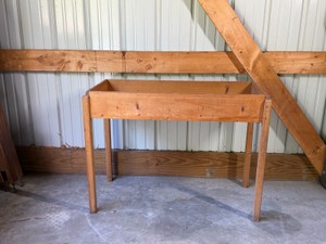pine flower box