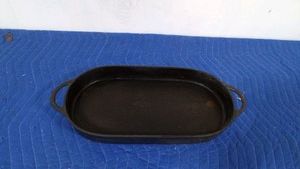 Cast iron fishchicken fryer pan