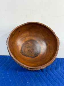 Acacia Log Bowl