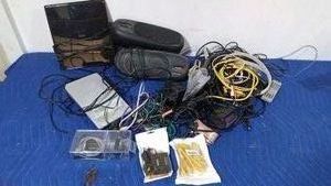Lot of electronic equipment