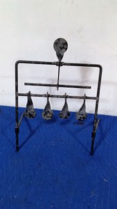 Metal spinning target