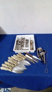 Silverware, steak knives and more