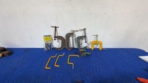 C-Clamps - Small Vice - 2 Mini Tube Cutters and More