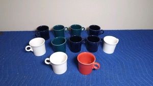Lot Fiesta coffee mugs