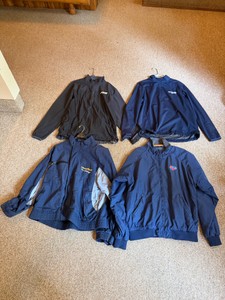 4 - Jackets  Heartland Tire  Car Quest  Goodyear Racing - All of them are XL