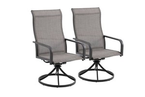 $180 Backyard Creations  Fremont Swivel Rocker Chair - 2 Pack
