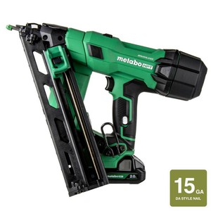 $389 Metabo HPT  18-Volt Cordless Brushless 15-Gauge Finish Nailer Kit