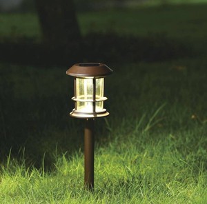 Patriot Lighting  Solar Integrated LED Treehouse Path Landscape Light 4-Pack