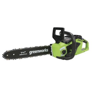 $199 Greenworks  40-Volt Brushless Cordless 14 Chainsaw
