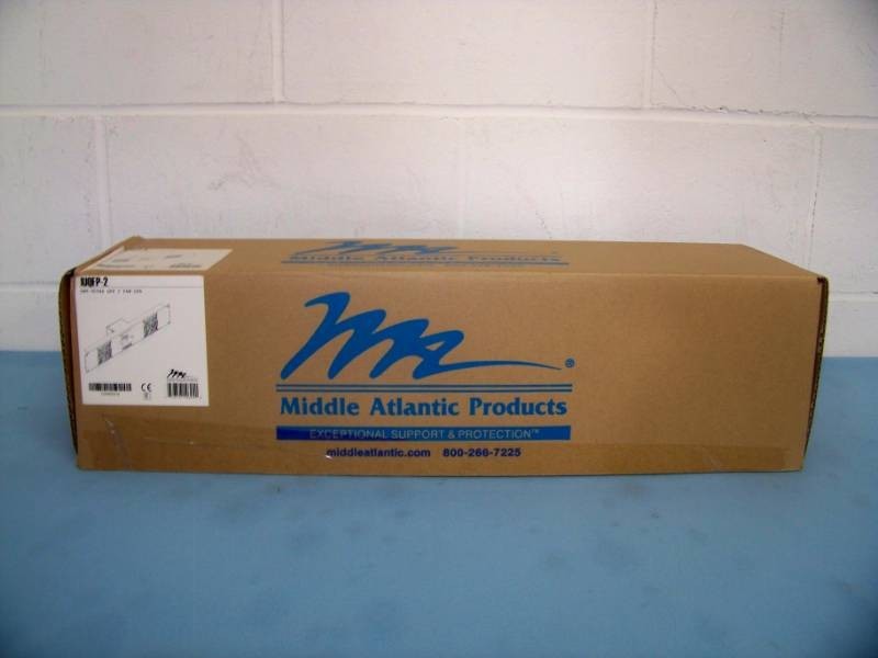 Middle Atlantic IUQFP-2 2-Fan LED Rack Mountable Fan Panel - NEW IN BOX