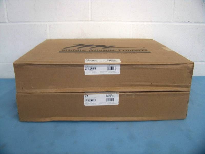 (2) Middle Atlantic U2 Two Rack Space Equipment Rack Shelves - NEW IN BOX