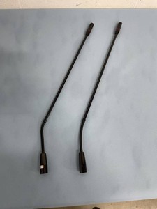 Lot of 2 - TOA Electronics TS-904 Professional Audio Gooseneck Microphones