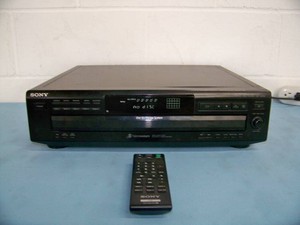 Sony CDP-CE315 5-Disc CD Carousel Changer CD Player with Remote Control