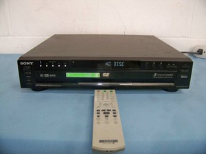Sony DVP-NC665P 5-Disc DVD & CD Carousel Changer - Multi-Disc DVDCD Player with Remote Control