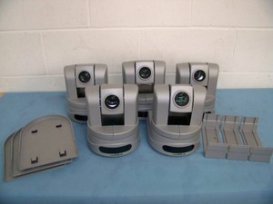 (5) Vaddio ClearView HD-20 High-Definition HD Motorized PTZ 1080p PanTiltZoom Cameras