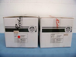 (2) Rockustics P-5079 Rocquette Rock-Shaped Outdoor Weatherproof Patio  Landscaping Pro Audio Speakers - Grey - NEW IN BOX