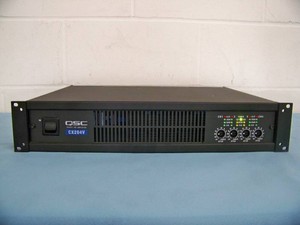 QSC CX204V 4-Channel 200W 70V Power Amplifier  Amp
