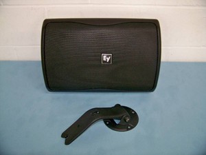 EV Electro-Voice ZX1i-90 Two-Way Full-Range 8 Indoor & Outdoor Pro Audio Loudspeaker with QuickSAM Mounting Bracket