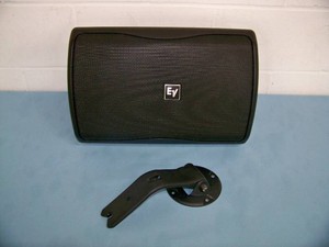 EV Electro-Voice ZX1i-90 Two-Way Full-Range 8 Indoor & Outdoor Pro Audio Loudspeaker with QuickSAM Mounting Bracket