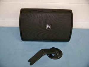 EV Electro-Voice ZX1i-90 Two-Way Full-Range 8 Indoor & Outdoor Pro Audio Loudspeaker with QuickSAM Mounting Bracket