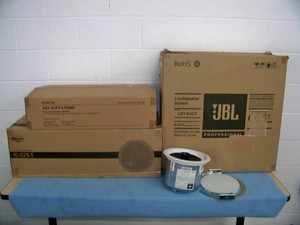 (4) Single Speakers - Klipsch, JBL and Q-Sys - only ONE of each speaker shown
