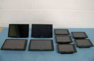 (9) Crestron Touch Panel  Touchscreen Controllers